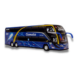 Miniatura Ônibus Cometa Hale Boop G8 Vidro Preto 30cm