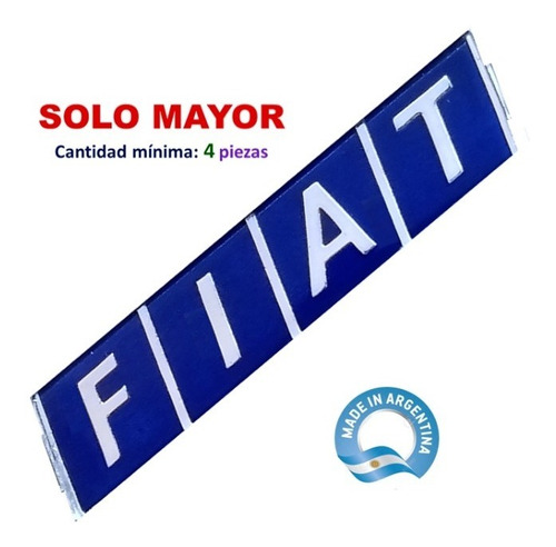 Emblema Parrilla Fiat 147 Spazio Tucan Uno Premio Solo Mayor Foto 3