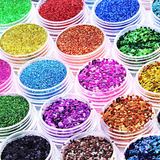 24 Colores De Purpurina Resina Epoxi Polvo De Pigment