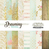 Dreaming Of Winter 8 Papeles Para Scrapbooking 30x30cm