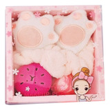 Set Caja Skincare 3 Piezas Gatitos Cinnamoroll Vincha Esponj