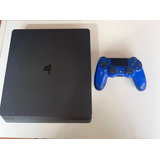 Consola Playstation 4 Sony Slim De 1 Tb, Color Negro