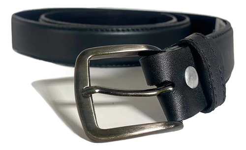 Cinturon De Caballero Piel Gamuza 30 Mm Ajustable De Vestir