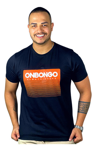 Camisa Onbongo Masculina Camiseta Original Barata D873a Full