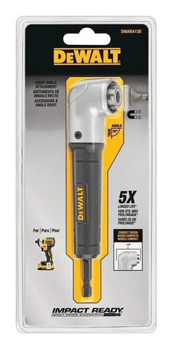 Adaptador Para Atornillar 90° Impact Ready® Dewalt Dwara 120