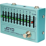 Joyo R12 Pedal Ecualizador De Guitarra De 10 Bandas Color Azul