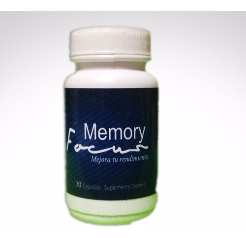 Pastillas Para La Concentracion 100% Naturales Memory Forte 