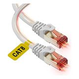 Cat 8 Ethernet Cable 20ft - High Speed Cat8 Internet Wifi Ca