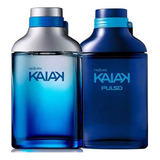 2 Colônias Perfumes Kaiak Tradicional E Kaiak Pulso Natura 