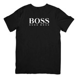 Camisa Hugo Boss Logo Writing Conforto E Versatilidade