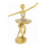 Bailarina Decorativa Estátua Enfeite Quarto Presentes Menina