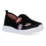 Zapato Casual Escolar Pr32540 Suela Goma Flor Turista