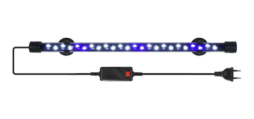 Luz Led De Acuario Sumergible Azul Y Blanco Led 38cm