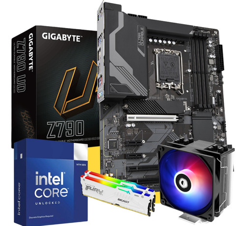 Combo Actualización Pc Gamer Core I9 14900k Z790 16gb Ddr5