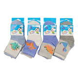 Pack 12 Pares Calcetines Bebé Niño 0 A 2 Años Calcetas Bambú