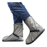 Cubrezapatos Impermeables Con Reflectores Ajustables Lluvia