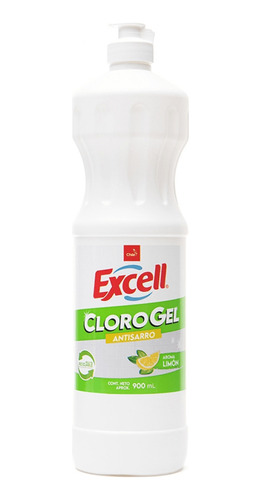 Cloro Gel Antisarro Limon 900cc Excell