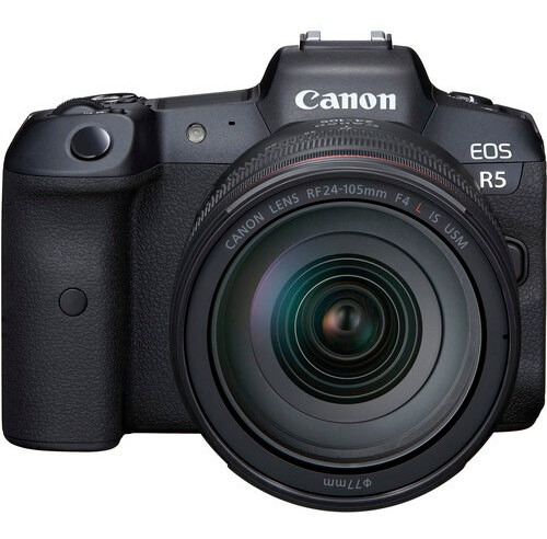 Cámara Canon Eos R5 Con Lente Rf 24-105mm F4 L Is Usm  