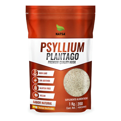 Psyllium Husk Plantago 1 Kg, Calidad Premium | MercadoLibre
