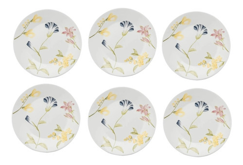 Plato Playo Biona Decorado May 26cm Set X6 Unid