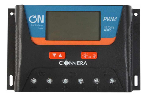 Controlador De Carga Solar Con Modulacion Pwm 40 Amp Connera