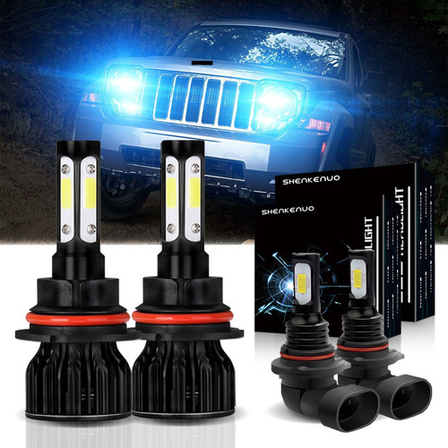 Para Jeep Liberty 2002-2007 - Faros Delanteros Led 9007 Anti