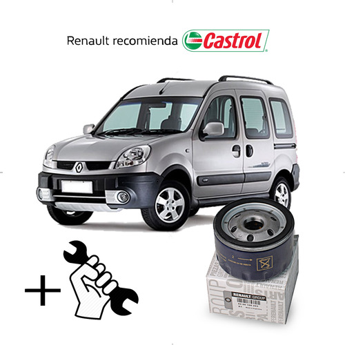 Servicio Cambio Aceite Mas Filtro Renault Kangoo 1.6 8v