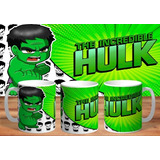Taza - Tazón De Ceramica Sublimada Marvel: Hulk