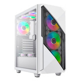 Gabinete Gamer Branco Argb Vidro Gamemax Revolt