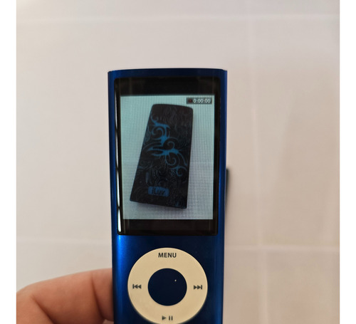 iPod Nano 5ª Geração Azul Cobalto 100% Funcionando