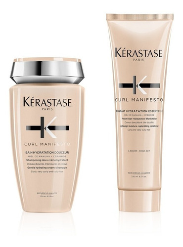 Kit Kerastase Curl Manifesto: Bain + Fondant Para Rulos