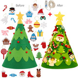 3d Feltro Árvore De Natal Ano Novo Enfeites De Natal Diy