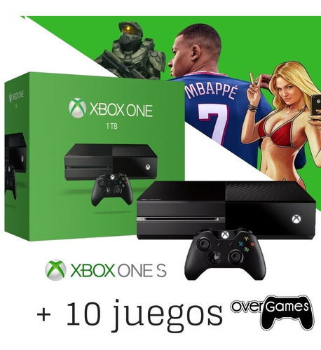Xbox One Usado + 20 Juegos + Fifa + Gta V