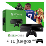 Xbox One Usado + 20 Juegos + Fifa + Gta V