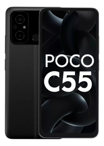 Smartphone Xiaomi Poco C55 Dual Sim 64gb Black 4 Gb Ram Top