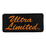 Parche Bordado Tarjetero Ultra Limited  Marcas Harley Motos