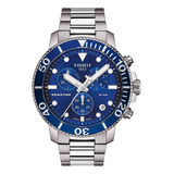 Reloj Tissot Seastar 1000 Chronograph Acero Azul