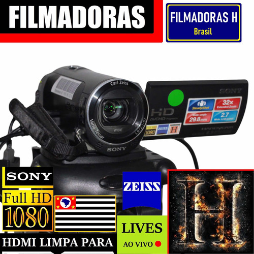 Filmadora Sony Hdr-cx220 Full Hd 1080p Hdmi Limpa Para Lives