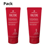 2 Pack - Iraltone Shampoo Fortificante Anticaida 200ml C/u