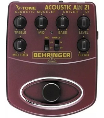 Pedal Behringer V-tone Acoustic Driver Di Adi21