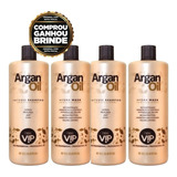 Combo 2 Kit Progressiva Argan Oil New Vip 4x1l