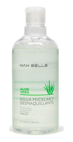 Agua Micelar Y Desmaquillante De Aloe Vera 350ml