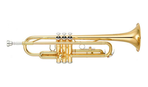 Trompete Yamaha Ytr 2330 Cn Laqueado Dourado Com Case