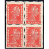 Argentina 1952. Eva Perón 20cts Con Variedad, Cuadro Nuevo