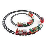 Juego De Trenes Navideños Juguete Papá Noel For Regalo De