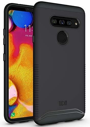 Funda Para LG V40 Thinq Rigida Color Negro Mate Resistente