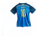 Jersey Playera Argentina 2014 Messi 10 Con Nombre