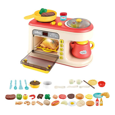 *v Juego De Cocina For Microondas, Horno Electrónico, Rojo *
