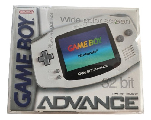 Nintendo Gba Agb-001 Gameboy Advance Color Artic + 1 Juego