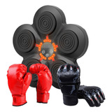 Máquina De Boxeo Musical Con Guantes Karate Rgb Light-sand 